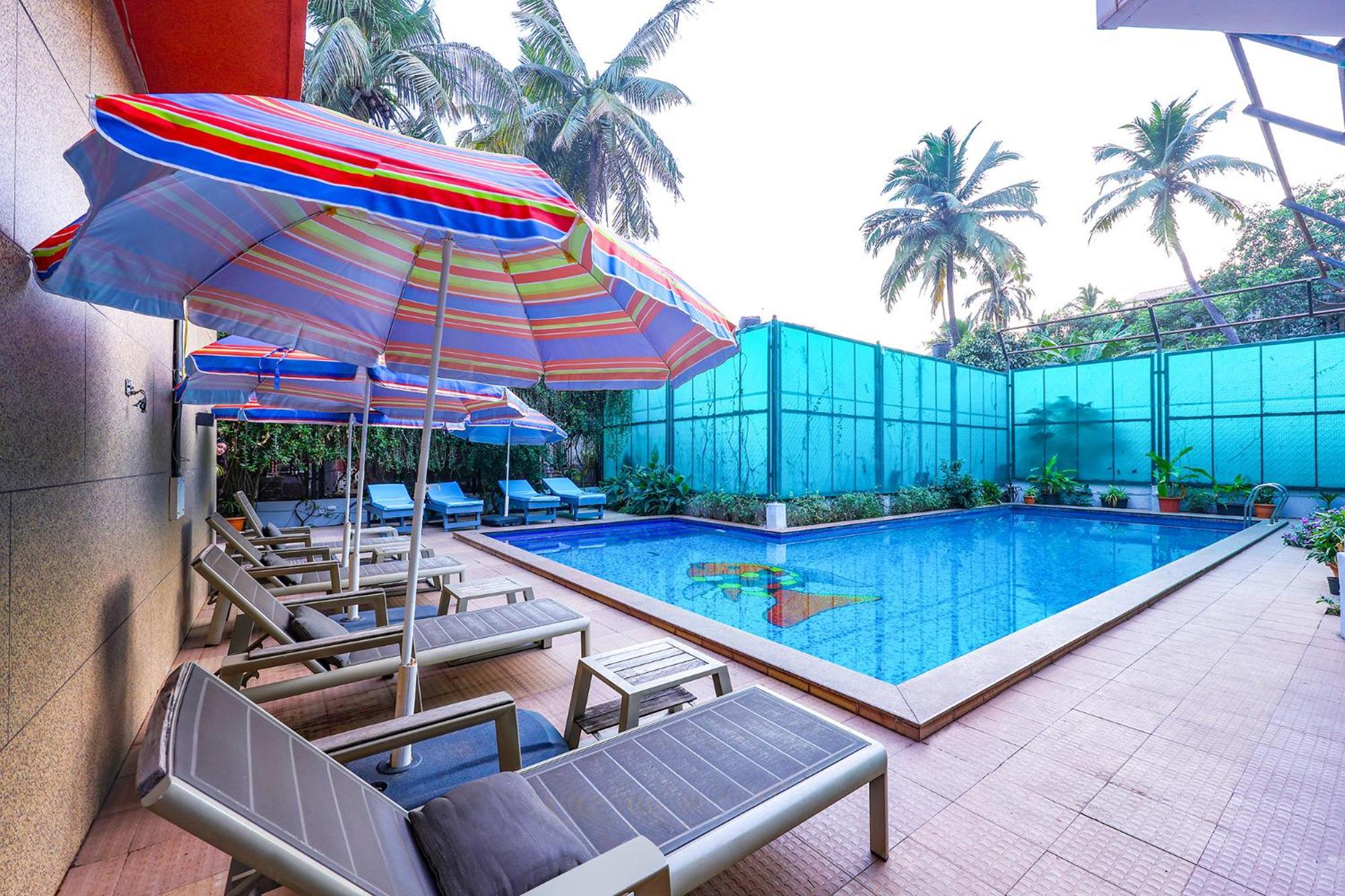 Fabhotel Prime Sarala Crown With Pool - Nr Calangute Beach Bagian luar foto